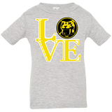 T-Shirts Heather / 6 Months Yellow Ranger LOVE Infant Premium T-Shirt