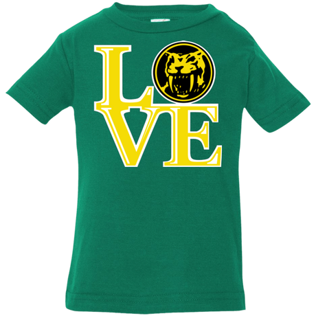 T-Shirts Kelly / 6 Months Yellow Ranger LOVE Infant Premium T-Shirt