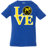 T-Shirts Royal / 6 Months Yellow Ranger LOVE Infant Premium T-Shirt