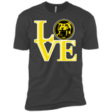 Yellow Ranger LOVE Men's Premium T-Shirt