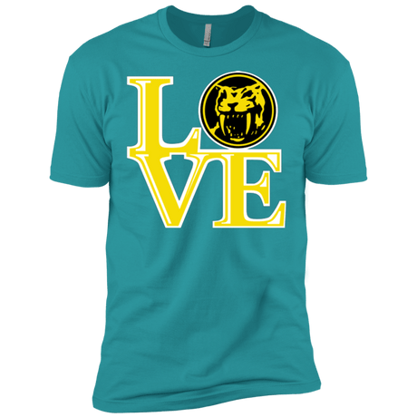 Yellow Ranger LOVE Men's Premium T-Shirt
