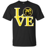 T-Shirts Black / Small Yellow Ranger LOVE T-Shirt