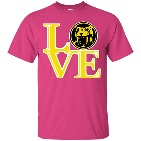 T-Shirts Heliconia / Small Yellow Ranger LOVE T-Shirt