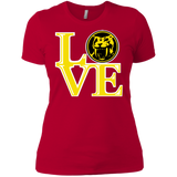 T-Shirts Red / X-Small Yellow Ranger LOVE Women's Premium T-Shirt