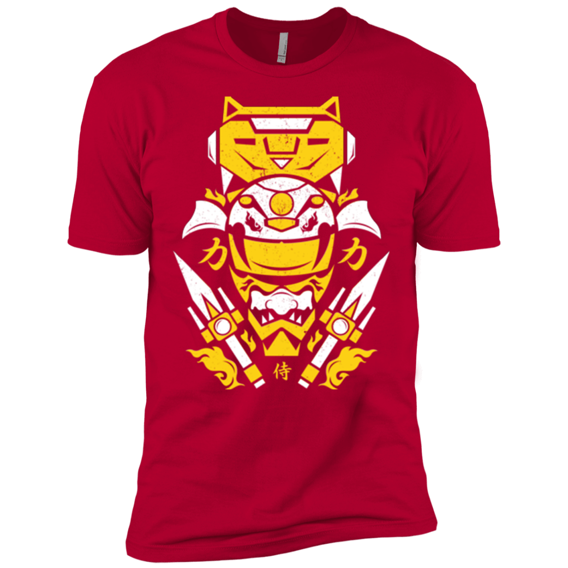 T-Shirts Red / X-Small Yellow Ranger Men's Premium T-Shirt
