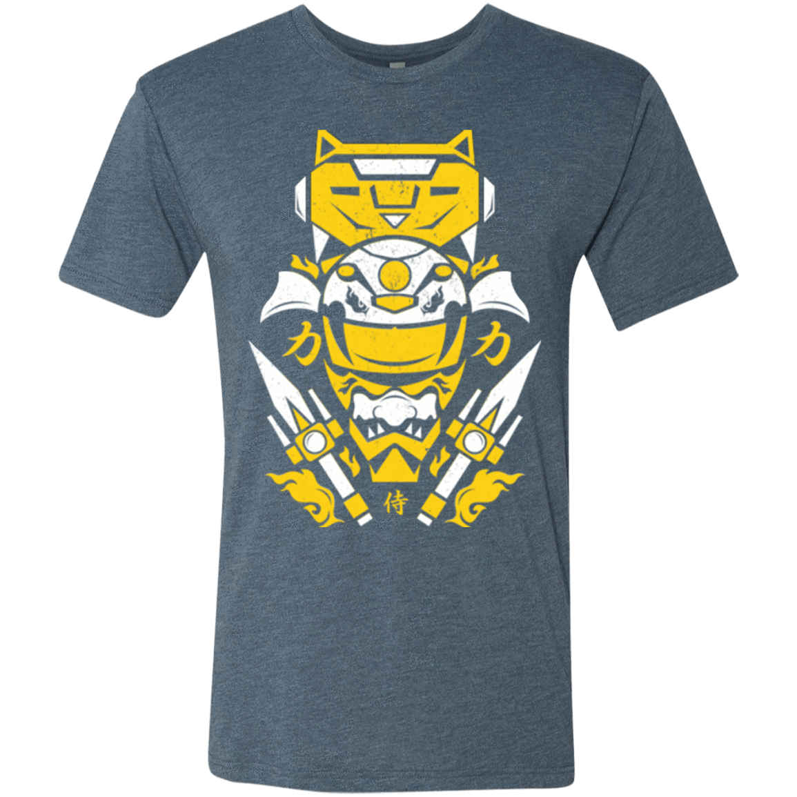 T-Shirts Indigo / Small Yellow Ranger Men's Triblend T-Shirt