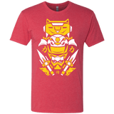 T-Shirts Vintage Red / Small Yellow Ranger Men's Triblend T-Shirt