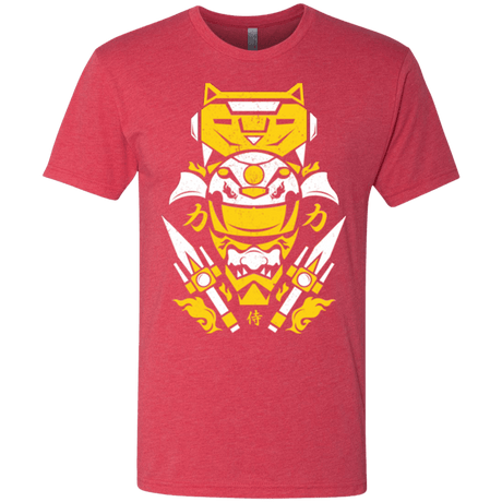 T-Shirts Vintage Red / Small Yellow Ranger Men's Triblend T-Shirt