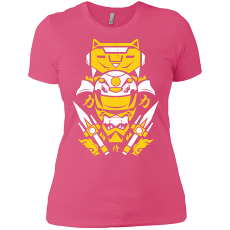 T-Shirts Hot Pink / X-Small Yellow Ranger Women's Premium T-Shirt