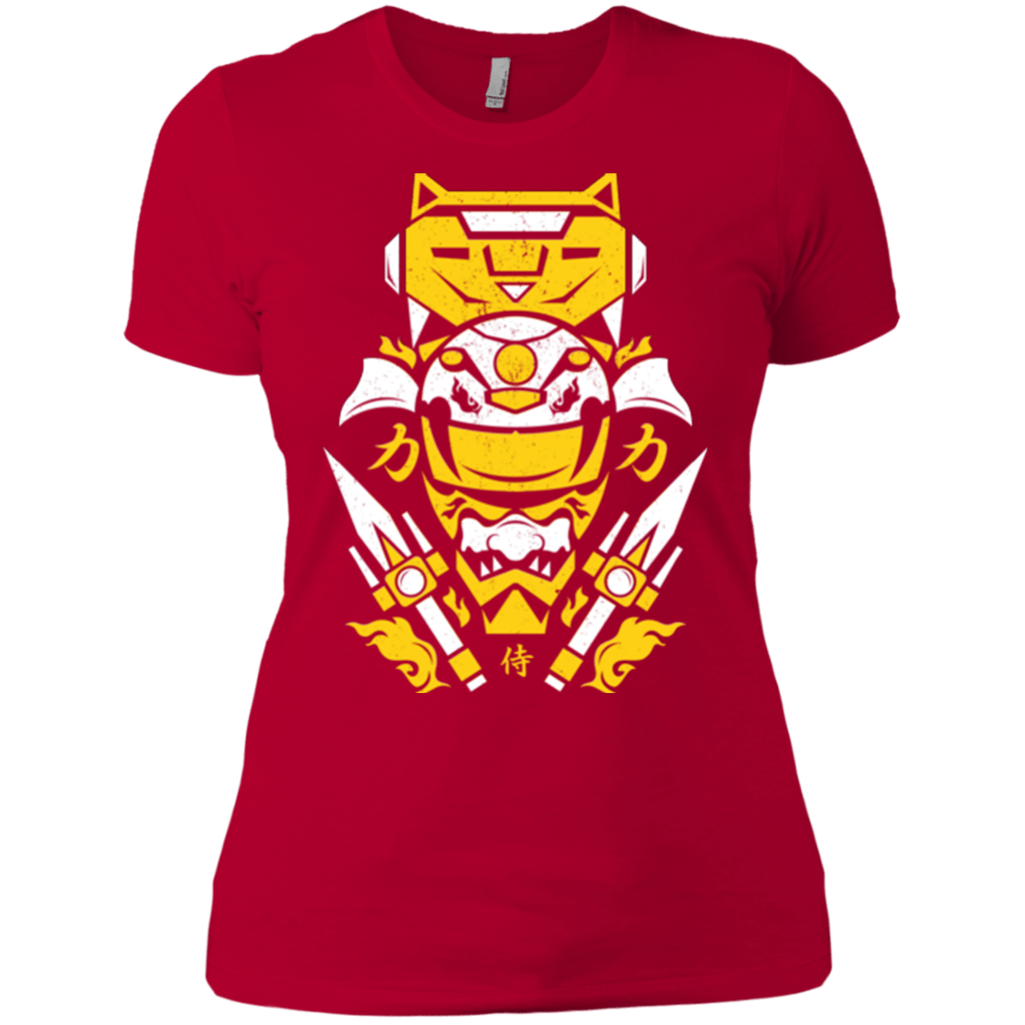 T-Shirts Red / X-Small Yellow Ranger Women's Premium T-Shirt