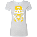 T-Shirts Heather White / Small Yellow Ranger Women's Triblend T-Shirt