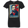 T-Shirts Black / YXS Yes Negan Girls Premium T-Shirt