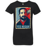 T-Shirts Black / YXS Yes Negan Girls Premium T-Shirt