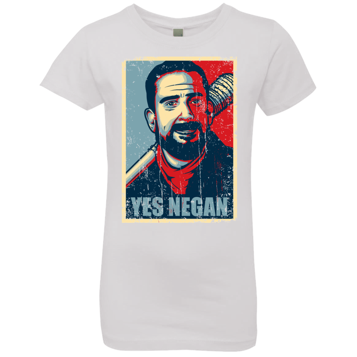 T-Shirts White / YXS Yes Negan Girls Premium T-Shirt