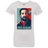 T-Shirts White / YXS Yes Negan Girls Premium T-Shirt