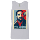 T-Shirts Heather Grey / Small Yes Negan Men's Premium Tank Top