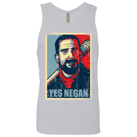 T-Shirts Heather Grey / Small Yes Negan Men's Premium Tank Top