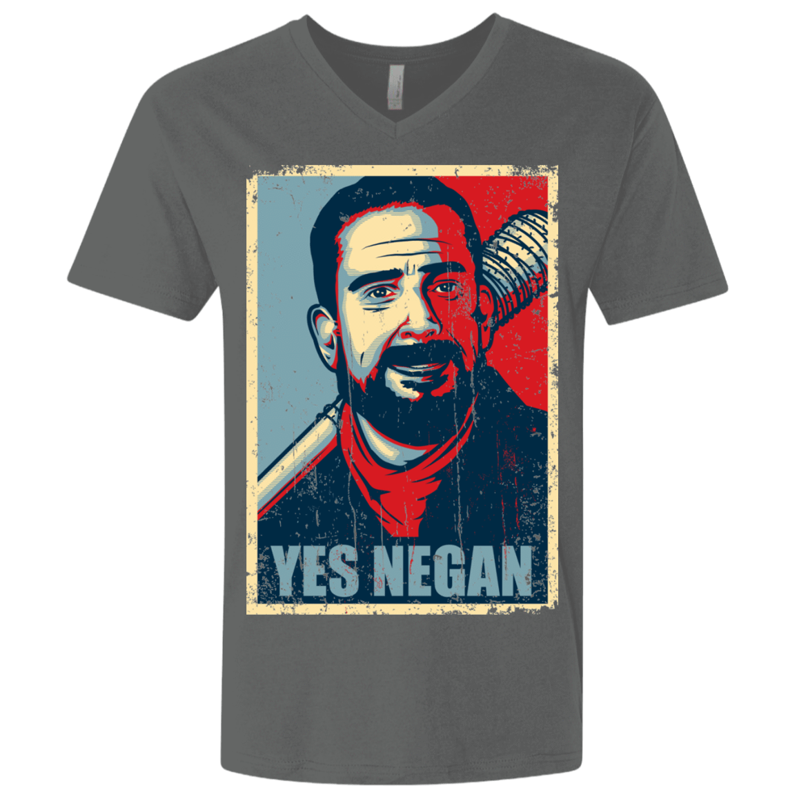 T-Shirts Heavy Metal / X-Small Yes Negan Men's Premium V-Neck