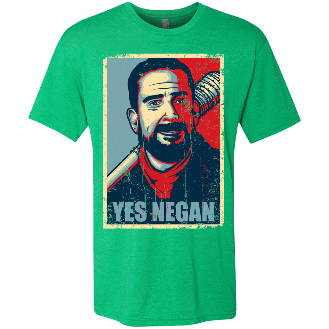 T-Shirts Envy / Small Yes Negan Men's Triblend T-Shirt