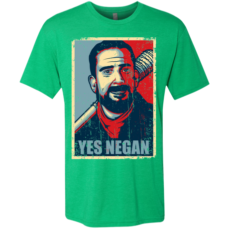 T-Shirts Envy / Small Yes Negan Men's Triblend T-Shirt