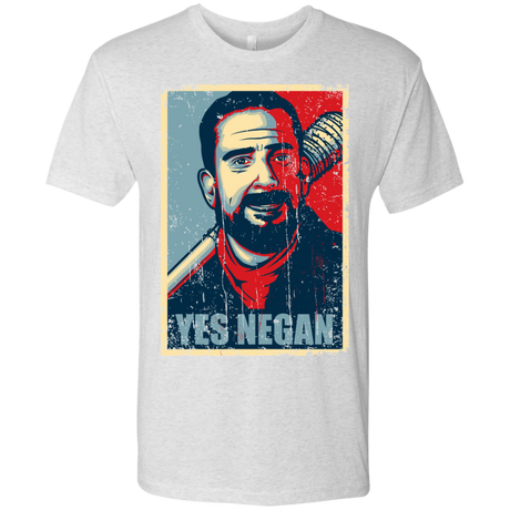 T-Shirts Heather White / Small Yes Negan Men's Triblend T-Shirt