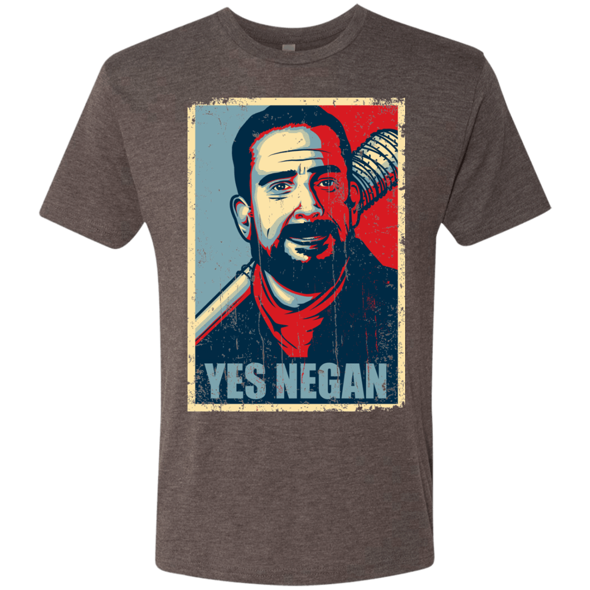 T-Shirts Macchiato / Small Yes Negan Men's Triblend T-Shirt