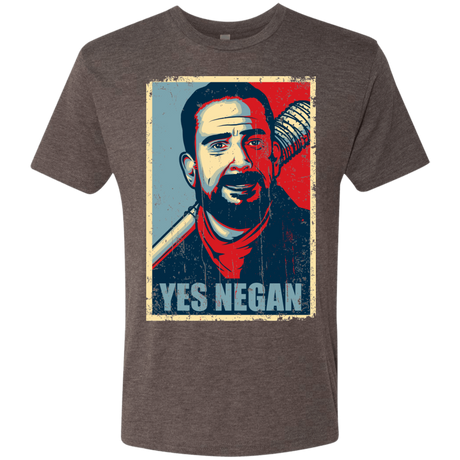 T-Shirts Macchiato / Small Yes Negan Men's Triblend T-Shirt