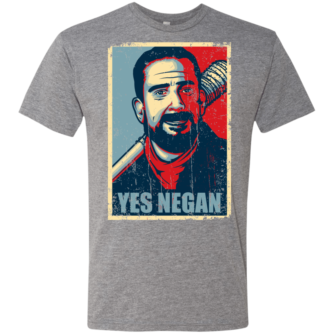 T-Shirts Premium Heather / Small Yes Negan Men's Triblend T-Shirt