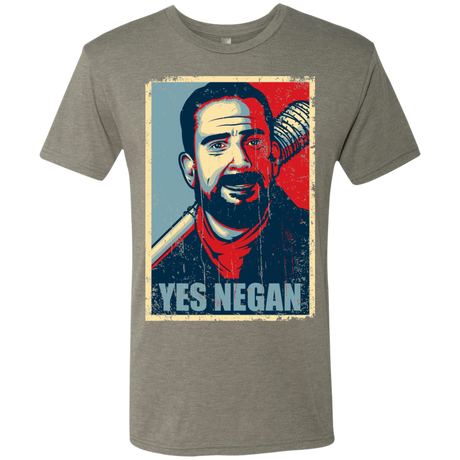 T-Shirts Venetian Grey / Small Yes Negan Men's Triblend T-Shirt