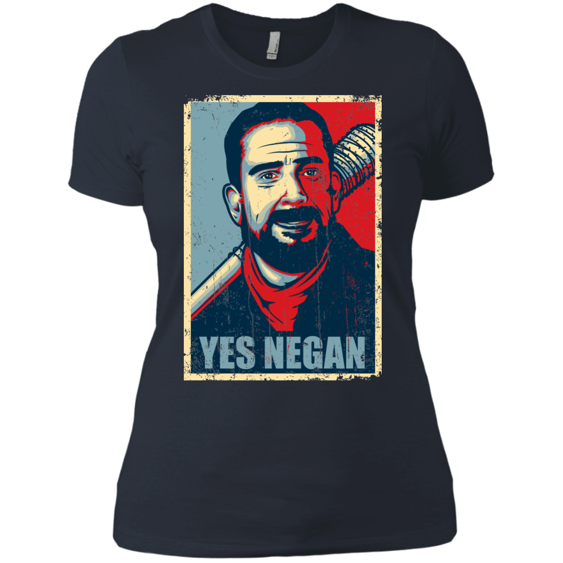 T-Shirts Indigo / X-Small Yes Negan Women's Premium T-Shirt