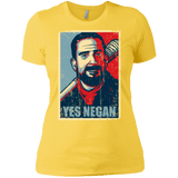 T-Shirts Vibrant Yellow / X-Small Yes Negan Women's Premium T-Shirt