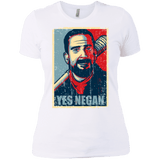 T-Shirts White / X-Small Yes Negan Women's Premium T-Shirt