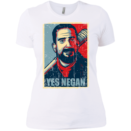 T-Shirts White / X-Small Yes Negan Women's Premium T-Shirt