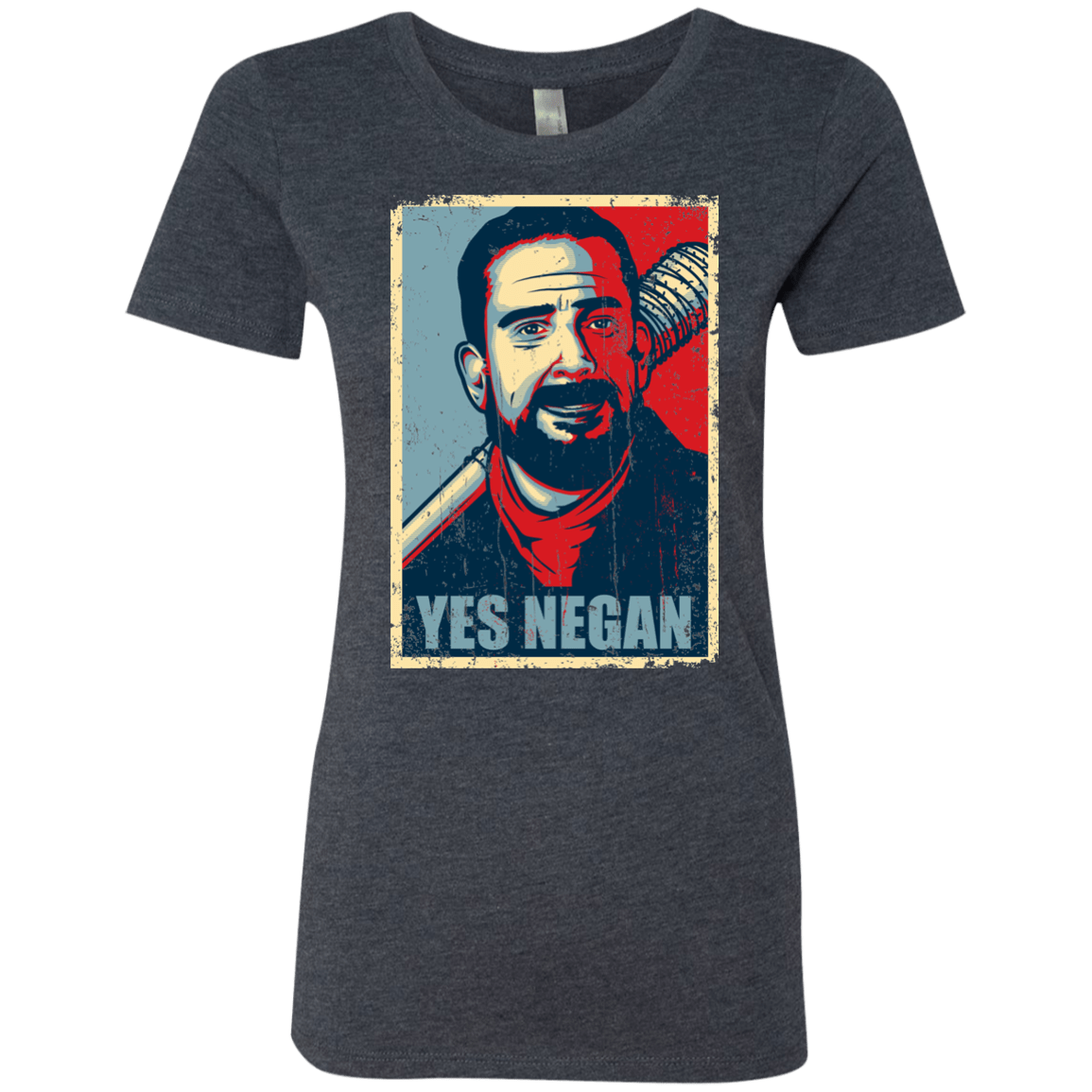 T-Shirts Vintage Navy / Small Yes Negan Women's Triblend T-Shirt
