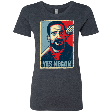 T-Shirts Vintage Navy / Small Yes Negan Women's Triblend T-Shirt