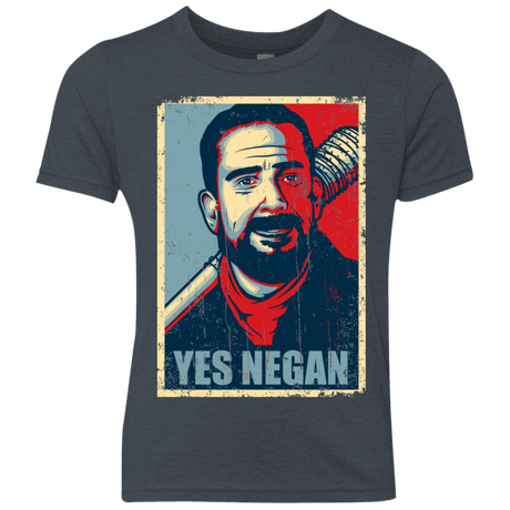 T-Shirts Vintage Navy / YXS Yes Negan Youth Triblend T-Shirt