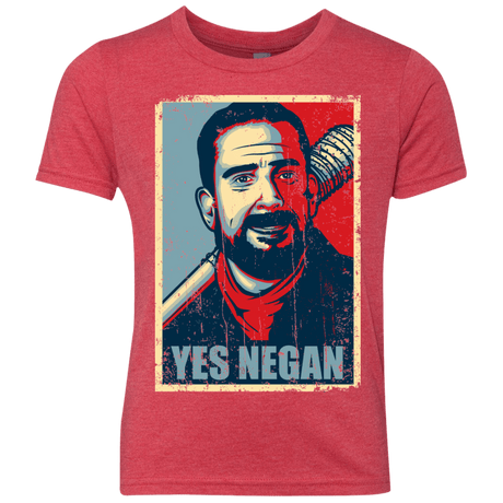 T-Shirts Vintage Red / YXS Yes Negan Youth Triblend T-Shirt