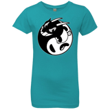 T-Shirts Tahiti Blue / YXS Yin Cup! Girls Premium T-Shirt