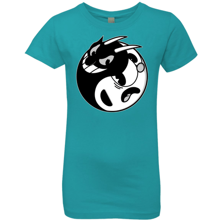 T-Shirts Tahiti Blue / YXS Yin Cup! Girls Premium T-Shirt