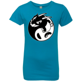 T-Shirts Turquoise / YXS Yin Cup! Girls Premium T-Shirt