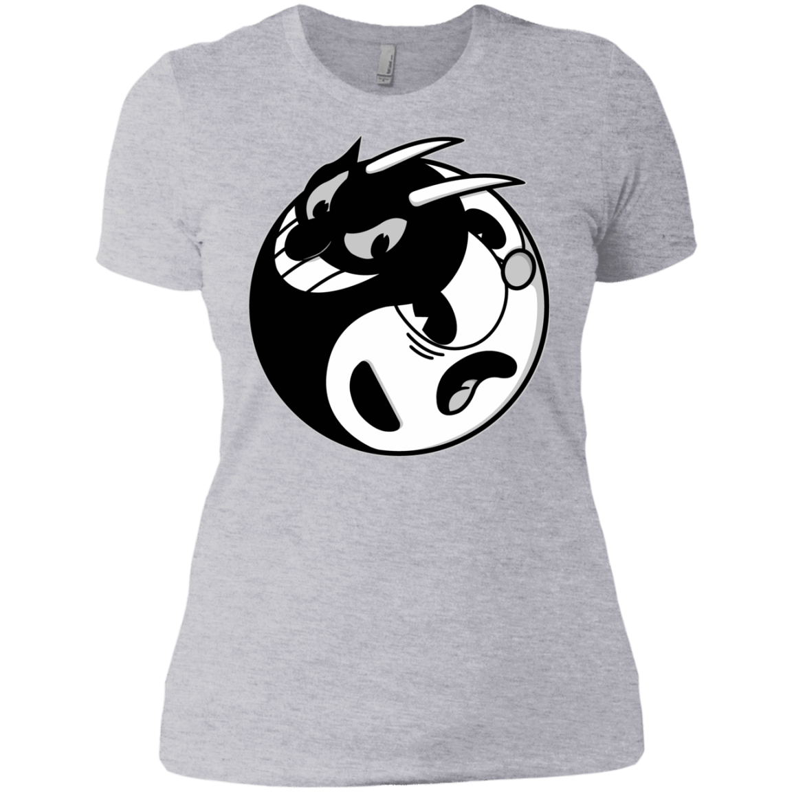 T-Shirts Heather Grey / X-Small Yin Cup! Women's Premium T-Shirt