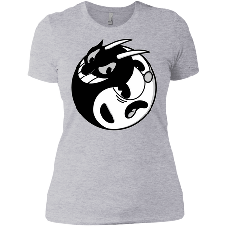 T-Shirts Heather Grey / X-Small Yin Cup! Women's Premium T-Shirt