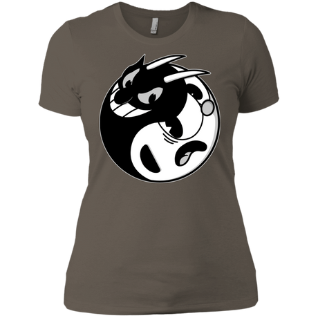 T-Shirts Warm Grey / X-Small Yin Cup! Women's Premium T-Shirt