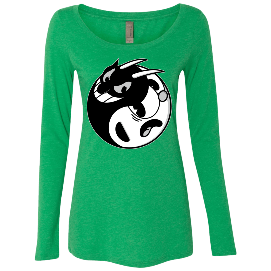 T-Shirts Envy / S Yin Cup! Women's Triblend Long Sleeve Shirt