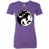 T-Shirts Purple Rush / S Yin Cup! Women's Triblend T-Shirt