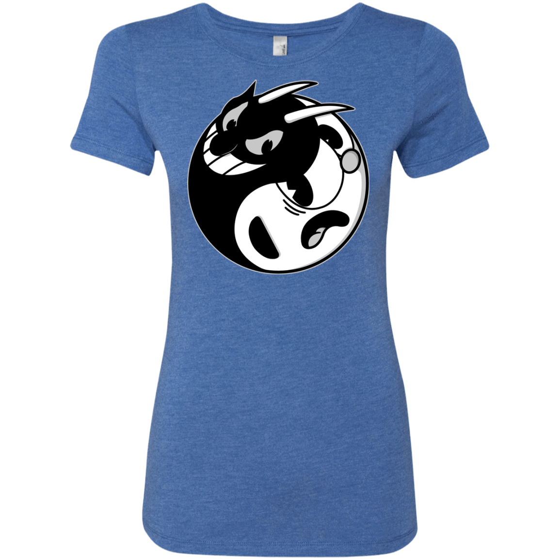 T-Shirts Vintage Royal / S Yin Cup! Women's Triblend T-Shirt