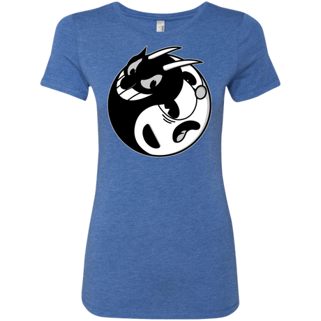 T-Shirts Vintage Royal / S Yin Cup! Women's Triblend T-Shirt