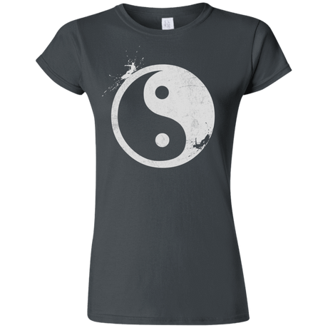 T-Shirts Charcoal / S Yin Yang Surfer Junior Slimmer-Fit T-Shirt