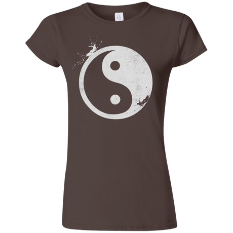 T-Shirts Dark Chocolate / S Yin Yang Surfer Junior Slimmer-Fit T-Shirt