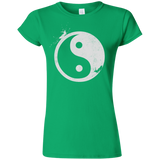 T-Shirts Irish Green / S Yin Yang Surfer Junior Slimmer-Fit T-Shirt